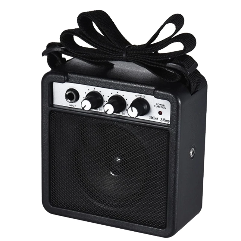 Mini 5 Watt 9V Battery Powered Amp Amplifier Speaker for