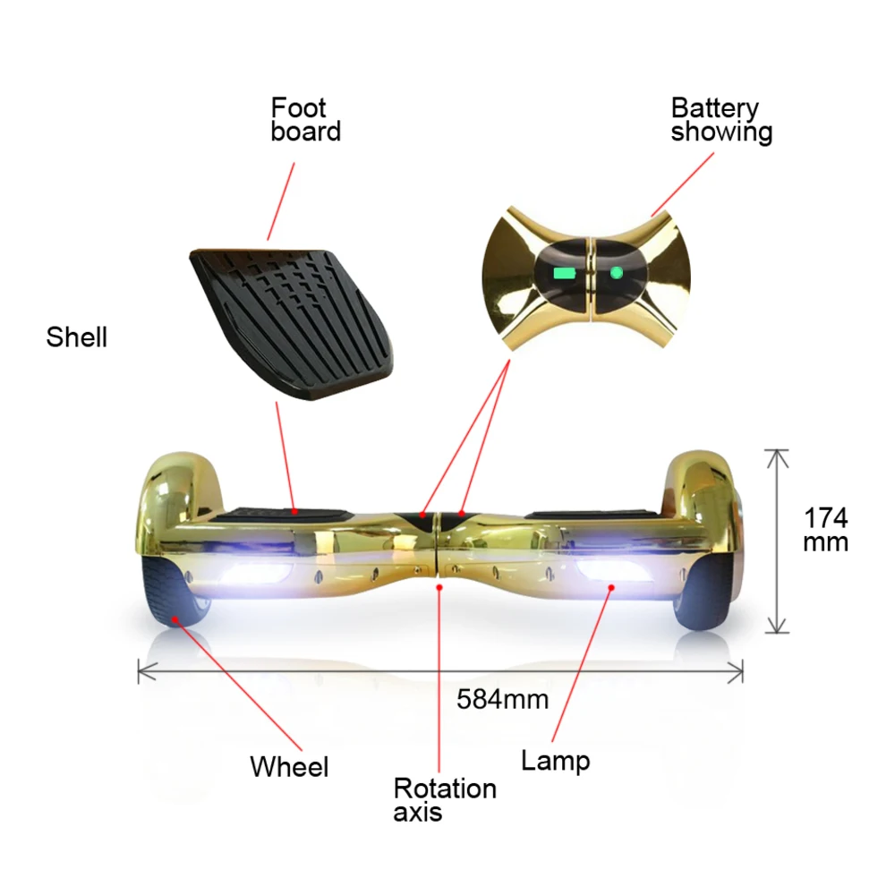 Electric Skateboard Hoverboard Electric Scooter Skateboard On Board Electric Trampolines Adult Oxboard Electric Step