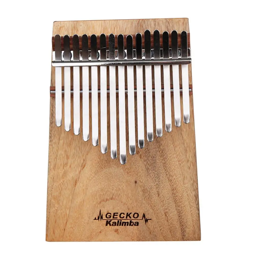 Клавиатура GECKO K15CAP с 15 клавишами Kalimba Thumb Piano G Tone Mbira инструмент клавиатурой Hammer