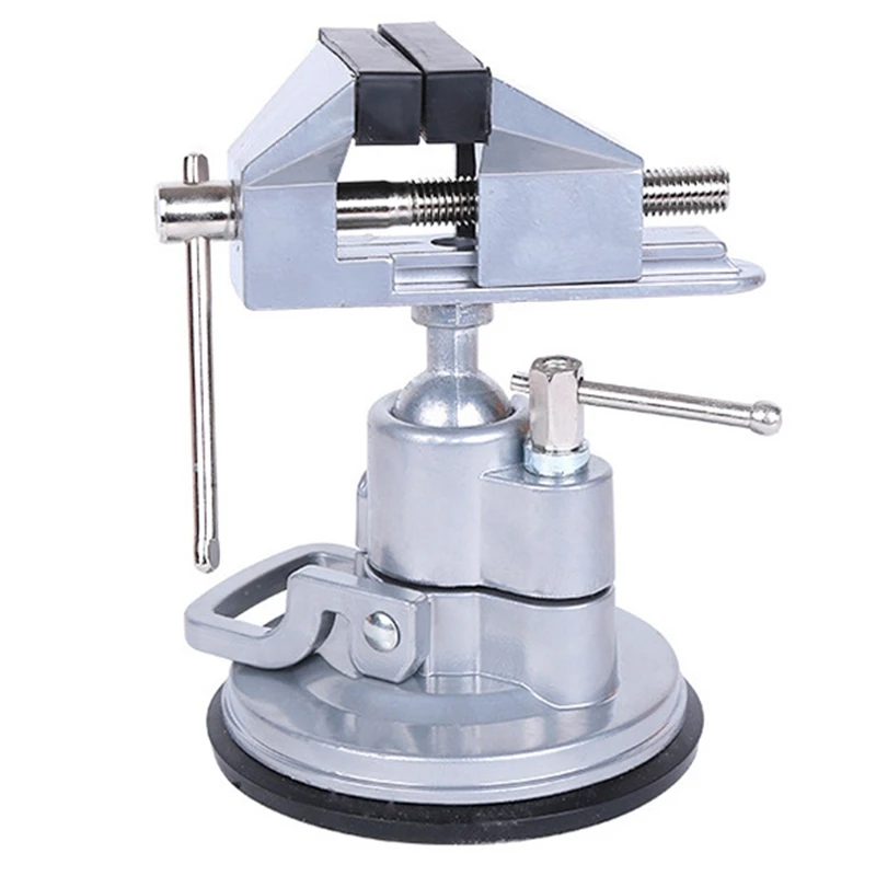 

360 Degree Rotation Adjustable Vise Clamp Fixed To The Chuck Frame Rotatable Adjustable Table