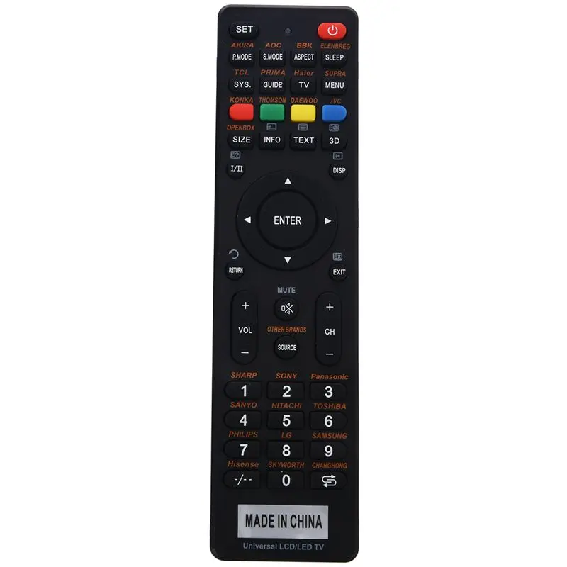 

LCD TV Universal Battery Remote Control for Samsung SONY Philips TV Series