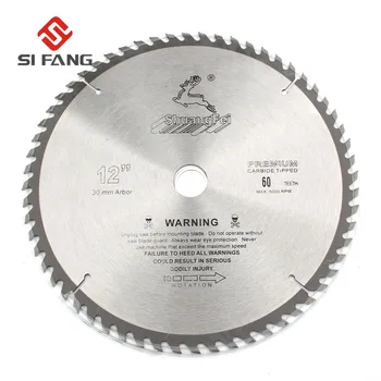 

12Inch 40T/60T/80T/100T Carbide Alloy Circular Saw Blades Cutting Wheel Discs for Cutting Wood and Aluminum Metal 30mm Arbor NEW