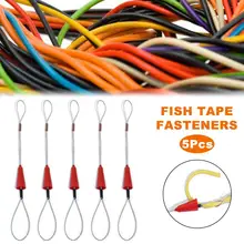 Красная проволочная Тяговая рыбья лента крепежный инструмент для электрической рыбьей ленты кабель съемник направляющее устройство Кабельные Толкатели