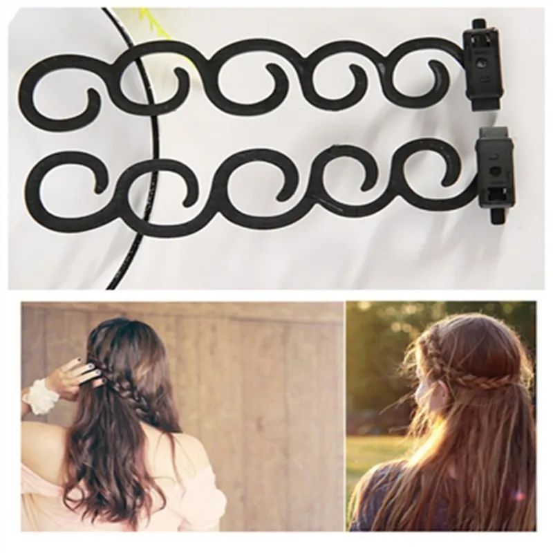 جديد DIY في المنزل تصميم الأزياء الإناث تصفيف الشعر كليب عصا كعكة صانع جديلة الشعر أداة الجمال المكياج اكسسوارات للنساء جديد DIY في المنزل تصميم الأزياء الإناث تصفيف الشعر كليب عصا كعكة صانع جديلة الشعر أداة الجمال المكياج اكسسوارات للنساء