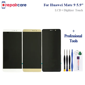 

Original Free Tools For HUAWEI Mate 9 LCD Display Touch Screen Digitizer Sensor With Frame Replacement MHA-L09 MHA-L29 5pcs/lot