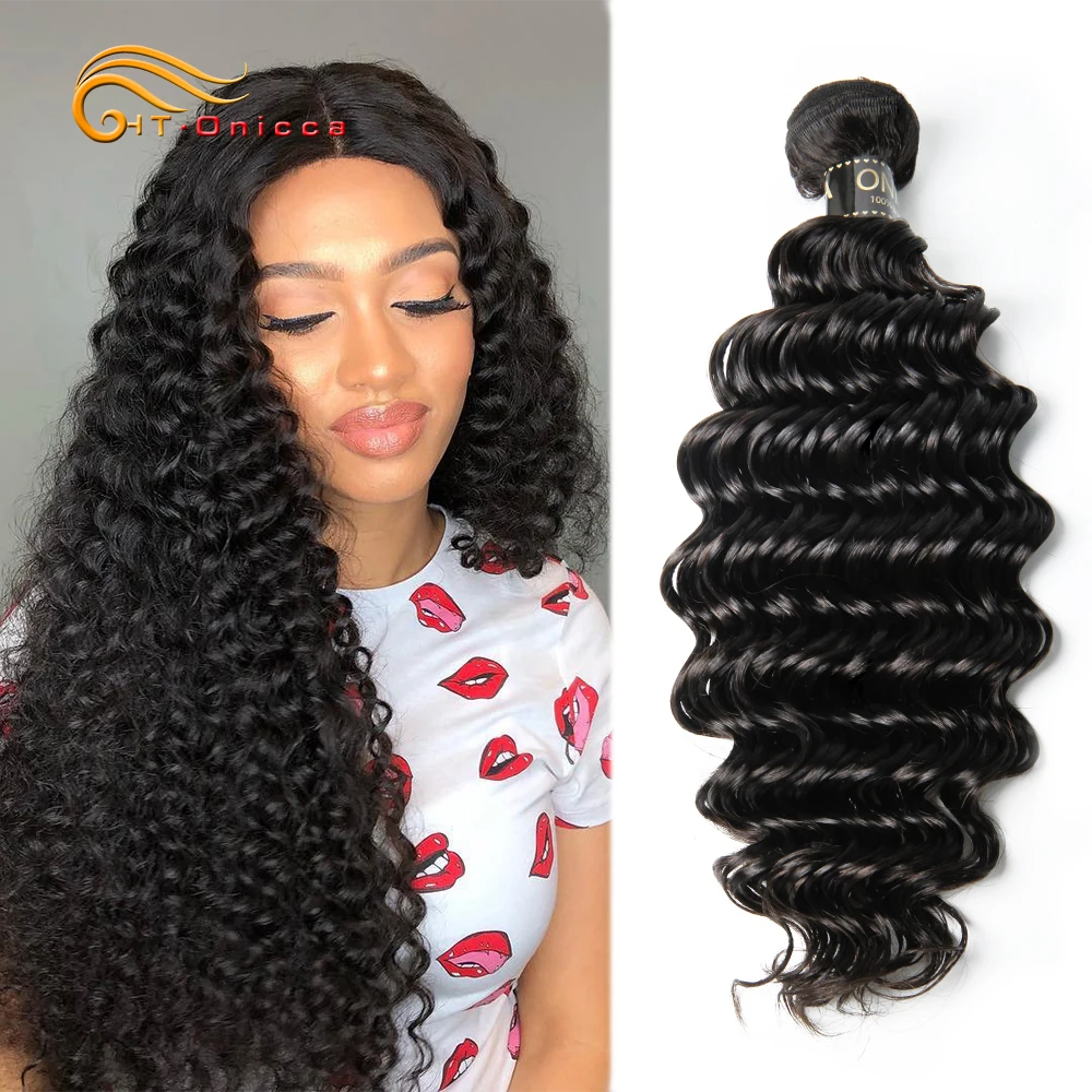 Deep Wave Bundles Malaysian Hair Bundles 8-28 Inches Human Hair Weave Nature Color Remy Hair Extensions 1/3/4 Bundles Deals Deep Wave Bundles Malaysian Hair Bundles 8-28 Inches Human Hair Weave Nature Color Remy Hair Extensions 1/3/4 Bundles Deals