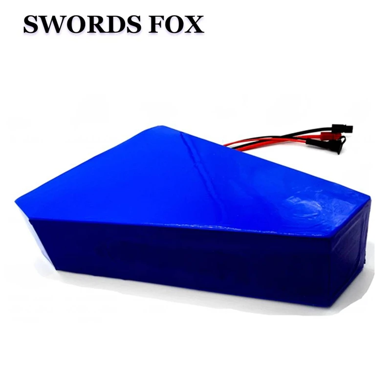 Аккумулятор для электровелосипеда SWORDS FOX 48 В 20 А · ч 2000 Вт 750 1000 треугольная