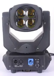 4 pcsXlot Alibaba китайское оборудование для диджея 4*25 Вт супер луч белого цвета moving head прожектор для сцены rgbw цвет сценическое освещение бар