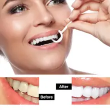 2-в-1 межзубная нить зубочистка одноразовые погремушки для младенцев чище зуб Уход за полостью рта инструмент 30 шт