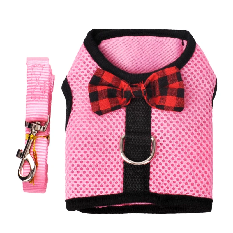 

Pet Rabbit Leashes Rope Strap Harness Mesh Vest Set Squirrel Outdoor Suit