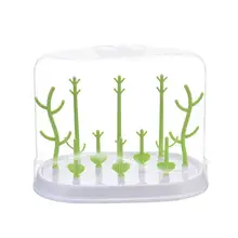 Держатель для детской бутылочки, сушилка для бутылок, сушилка для сушки, подставка для хранения, держатель для сосок, сушилка, полка с крышкой, 3 цвета