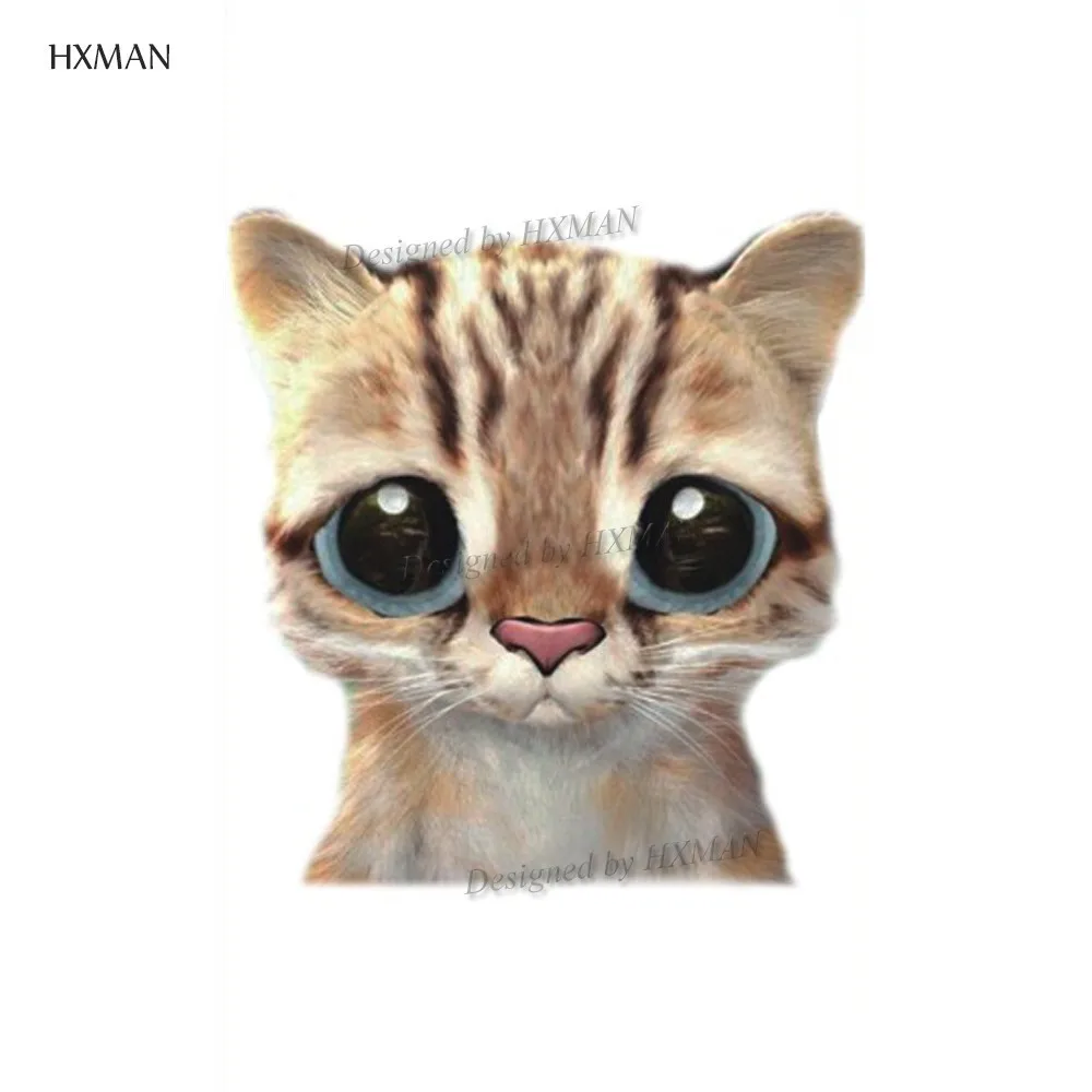 HXMAN 12 шт./лот временные тату наклейки для кошек животных женщин модные боди арт