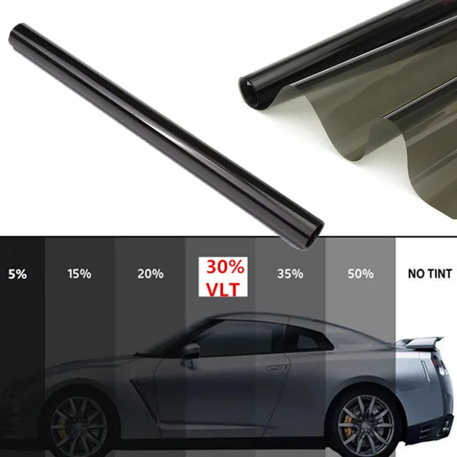 50x600cm Car Window Tint Film Tinting Roll Kit 30VLT Glass Sticker