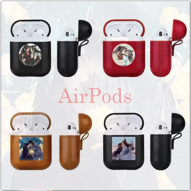 Mo Dao Zu Shi Airpods чехол беспроводной Bluetooth коробка для наушников Wei Wuxian Lan Wangji