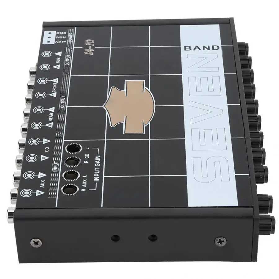 

1pc Car Automobile Audio Stereo EQ Equalizer with 7 Band auto accessorie Automobile Audio Equalizer