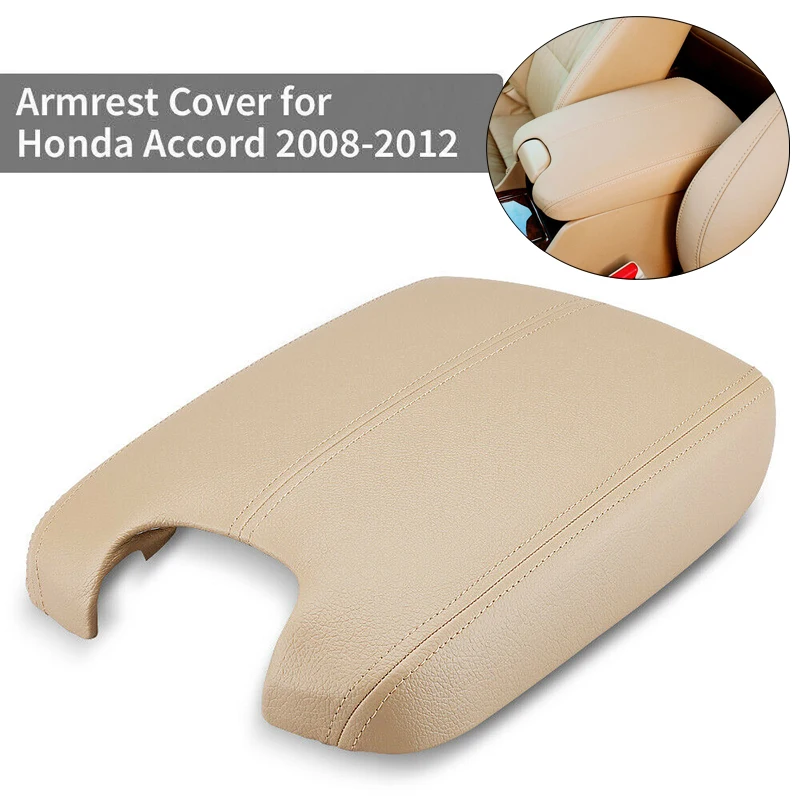 

High Quality Leather Armrest Center Console Lid Cover For Honda Accord 2008-2012