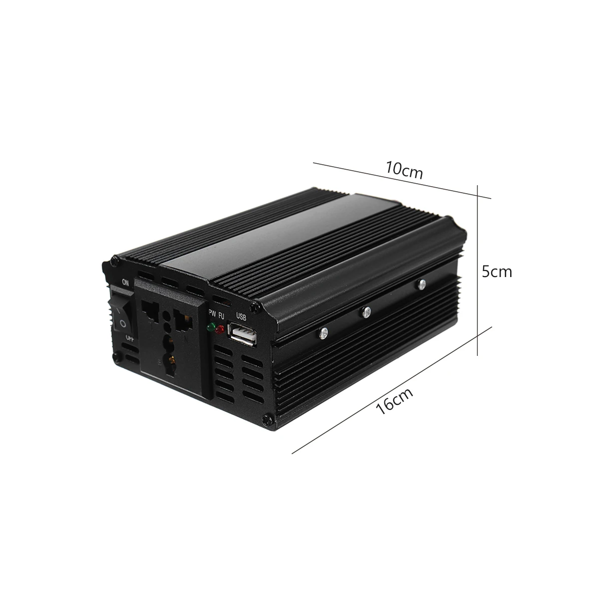 Becornce DC 12V To AC 220V Solar Power Inverter 500W Modified Sine Wave Converter for car and truck