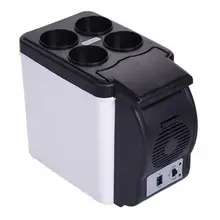 7,5 L переносной мини-холодильник 12V автомобилей Кемпинг домашний холодильник охладитель и теплее хороший отвод тепла Низкая Шум автомобильный холодильник Авто Sup
