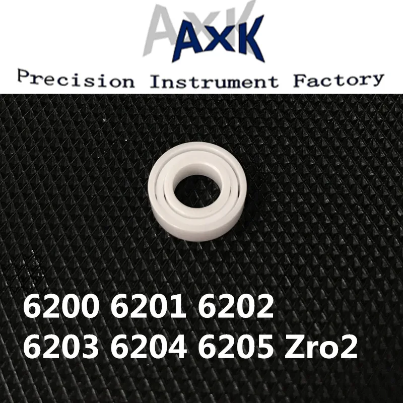 

Free Rushed Shipping 2023 Hot Zro2 1pcs 6200 6201 6202 6203 6204 6205 Full Ceramic Ball Zirconia Bearing Rodamientos