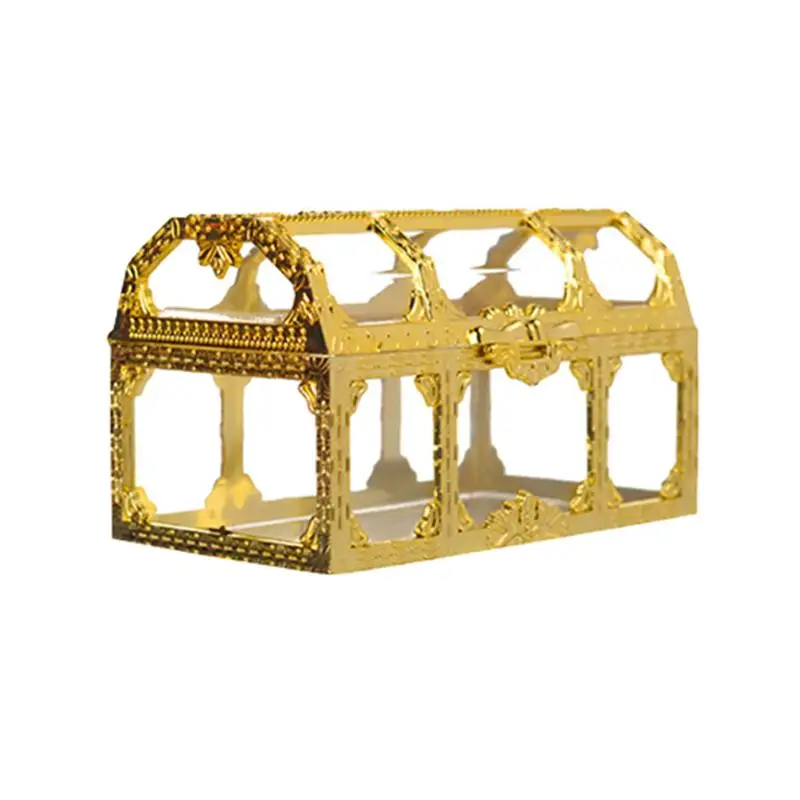 

1 Pc Candy Box Hollow Rectangle Creative Gift Treat Box Candy Holder Chocolate Storage Box for Wedding Banquet Party