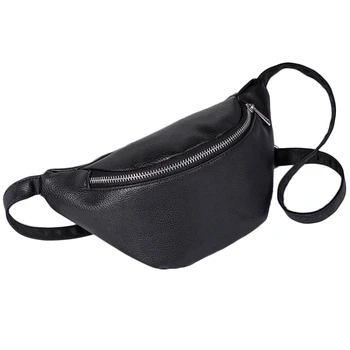 

Pack Waist Bag Heuptas Belt Bag Soft Leather Waistbag Waist Bag Waist Bag Waist Bags Leather Black