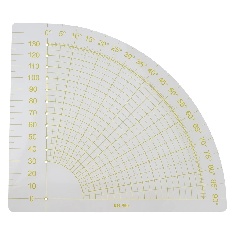 

Tailor Sewing Tools Quilting Patchwork Scrapbook Circle Fan Foot Seam Ruler DIY