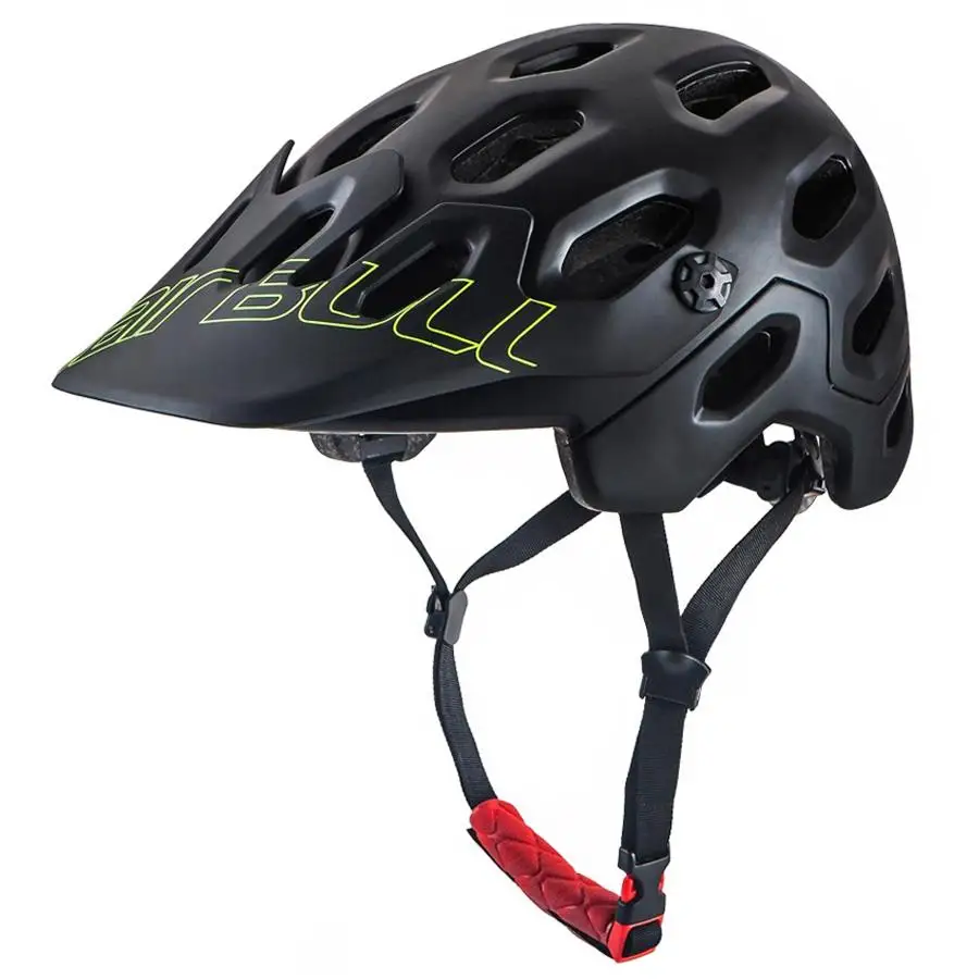

BMDT-CAIRBULL All mountain Bike Riding Helmet Jungle Bicycle Riding Helmet Unisex Ultralight Bicycle Helmet Black,M