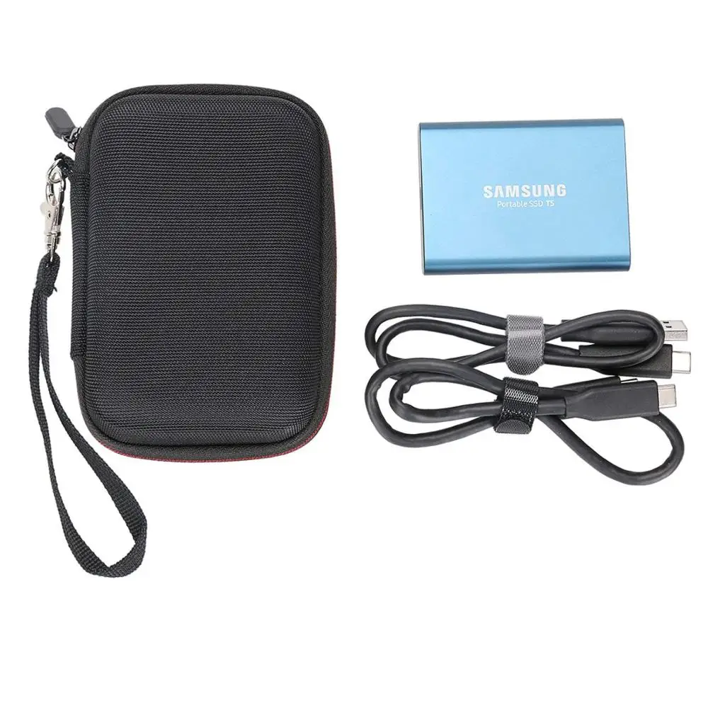 Новый переносной чехол для Samsung T3 T5 250 ГБ 500 Гб 1 ТБ SSD USB 3 внешний твердотельный