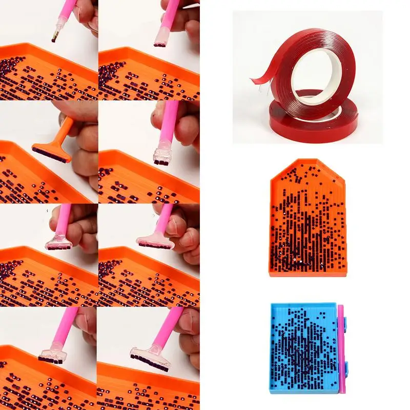 

1pc Rhinestone Picture Tape Pen Correction Pen for Sticking up Rhinestone for Fast Sticking Rhinestone Fast Stick Drill Pen