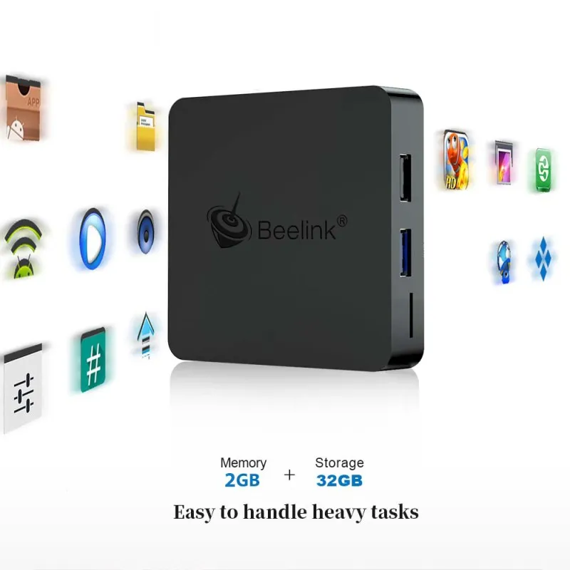 

Beelink GT1 MINI Smart Android 8.1 TV Box Amlogic S905X2 4K Set Top Box Media Player with Voice Remote 2GB /4GB 32GB/4GB 64GB