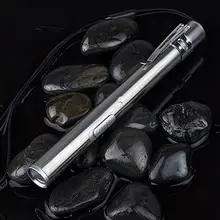 Визуальный Oral горло USB светодио дный Перезаряжаемые LED спецодежда медицинская набор карандашей клип фонарик Кемпинг нержавеющая сталь