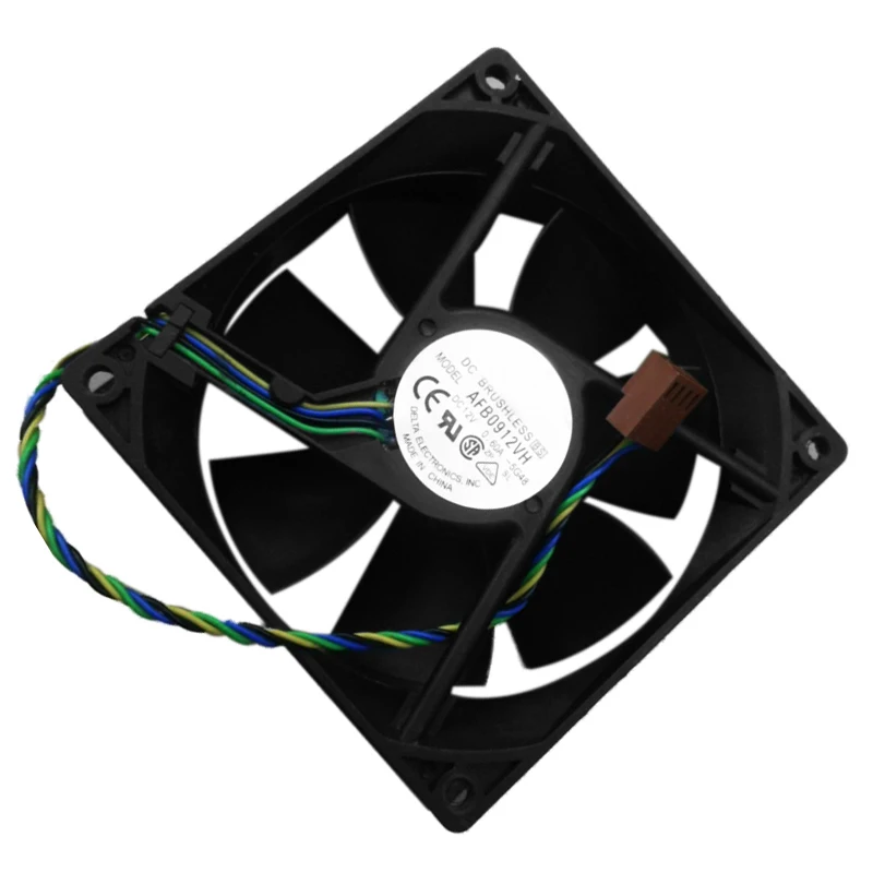 90*90*25MM DC 12V 0.60A 4-pin computer cpu cooling fans for video card Mini Cooling Fan radiator For
