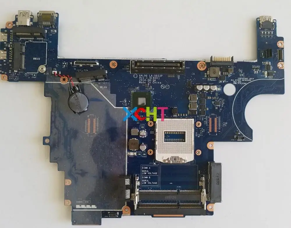 85M2V 085M2V CN-085M2V VAL90 LA-9933P для Dell Latitude E6440 протестированная материнская плата ноутбука