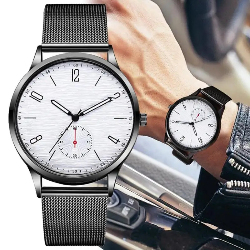 

New Women Fashion Watch Creative Lady Casual Watches Stainless Steel Mesh Band Minimalist Luxury Quartz Watch For Women