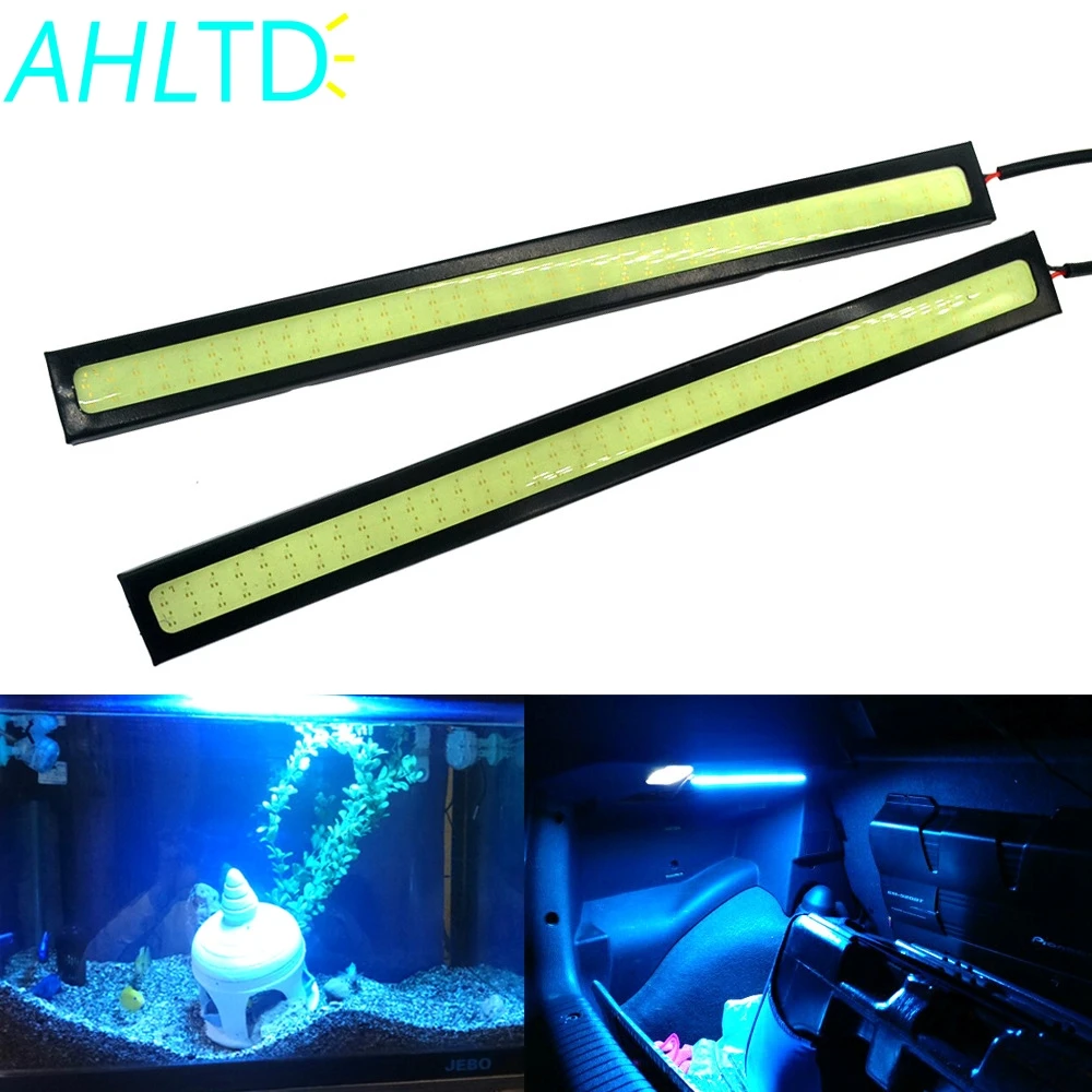

2Pcs 17cm COB Bright Universal DRL LED Daytime Running Lights Car Lamp External Lights Auto Waterproof Car Styling Led Lamp