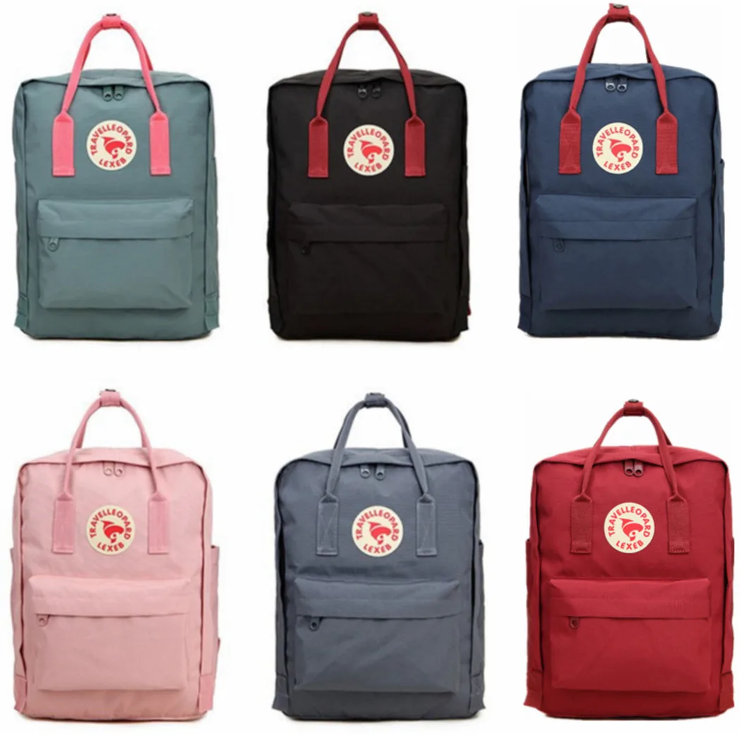 16L Kanken Backpacks Travel Bag Men Women Waterproof Kanken Mochila Bag