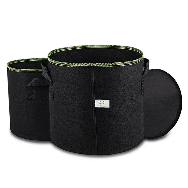 PACKUNG MIT 20 GREENCUBE TEXTIL-TÖPFEN – SCHWARZ 7L