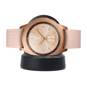 

Gosear Durable Plastic Magnetic Wireless Charger Charging Stand for Samsung Galaxy Watch 42mm 46mm SM-R800 R805 R810 R815