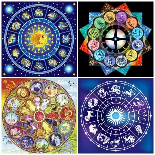 

HUACAN5D DIY Diamond Embroidery Home Decor Mosaic Constellation Diamond Painting Picture Of Rhinestones Full Square Handmade