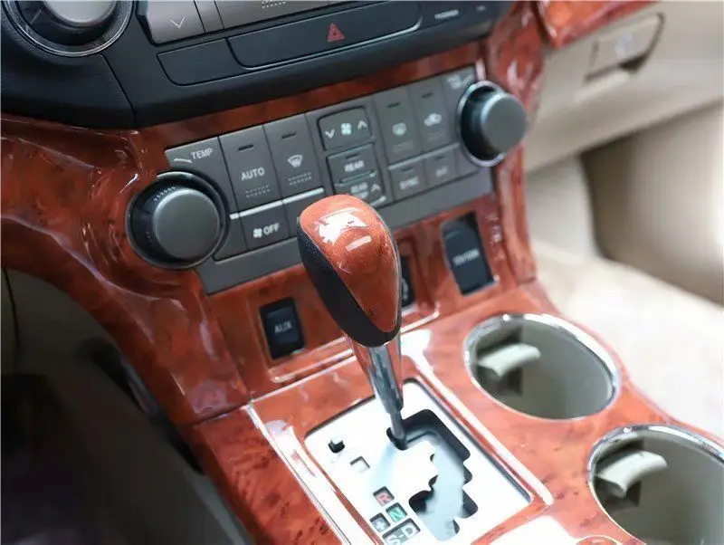 Комплект декоративных наклеек для салона автомобиля 30 шт./компл. Toyota Highlander 2009 10 11