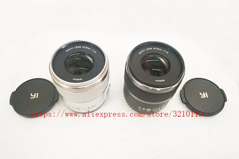 Новинка объектив с фиксированным фокусом 42 5 мм F1.8 для YI M1 Panasonic GF6 GF7 GF8 GF9 GF10 GX85 G85 G6