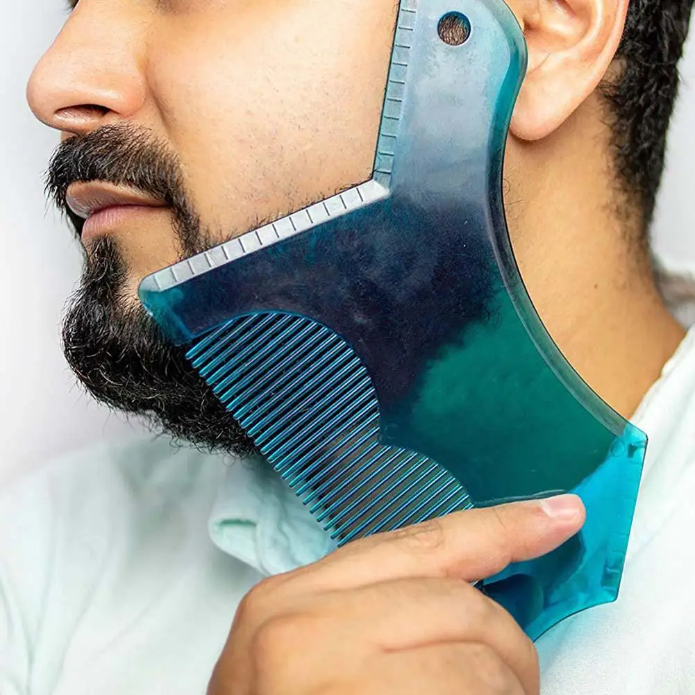 BellyLady Men Beard Combs Shaping Styling Template Comb Professional