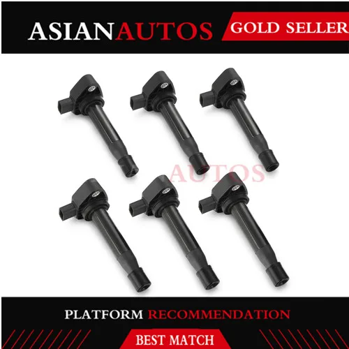 30520p8ea01 30520p8es01 30520p8fa01 6 Pcs Ignition Coil For Honda