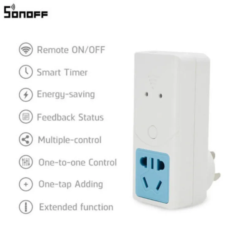 SONOFF S22 AU Plug wifi умная розетка беспроводной Таймер приложение дистанционное управление