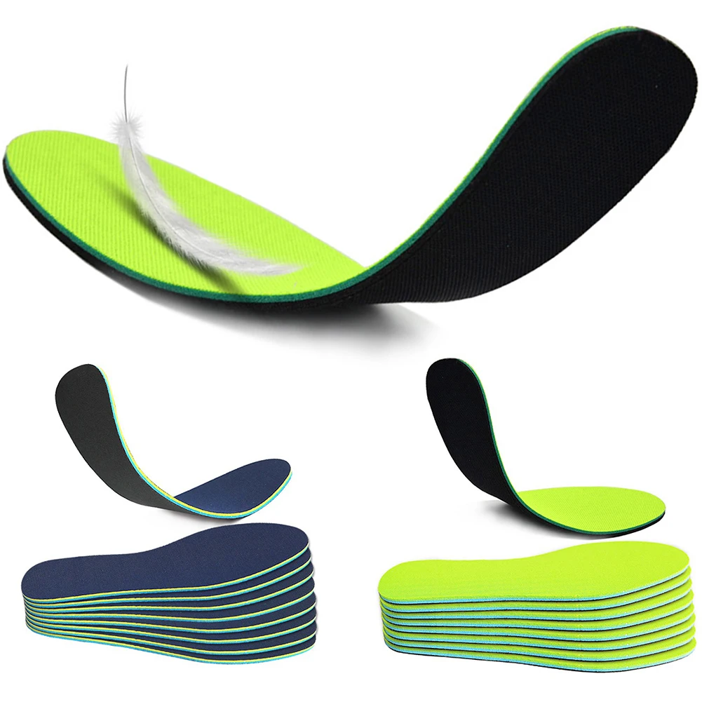 Shock Absorption Sports Insole Breathable Non-slip Thick Sweat Absorbent Insert Shoes Insoles 4-9.5 Size Run Shoe Accessories Shock Absorption Sports Insole Breathable Non-slip Thick Sweat Absorbent Insert Shoes Insoles 4-9.5 Size Run Shoe Accessories