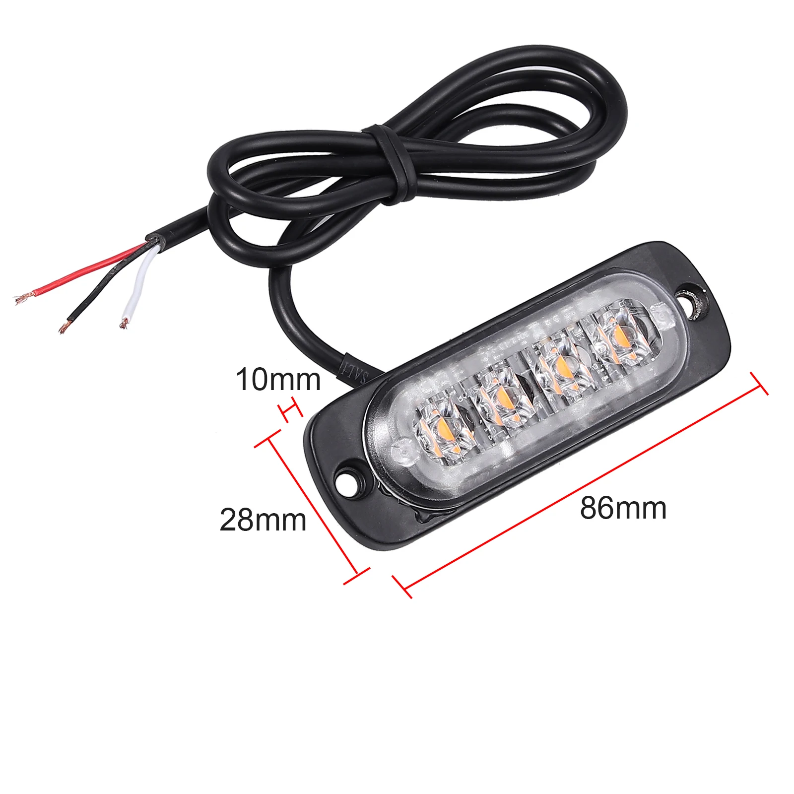 PROSTER 12 V 24 Led Стробоскоп мигающий предупреждающий свет решетчатая подсветка фары