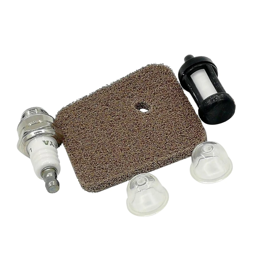 Air топливный фильтр Spark Plug комплект для FS38 FS45 FS46 FS55 HS45 FC55 KM55 грушу прокладка свечей зажигания