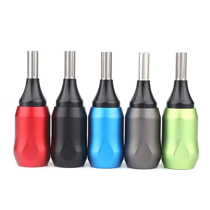 

Adjustable Tattoo Cartridge Grip Tube Handle Anti-skid Aluminum Body Art Shader Liner Permanent Makeup for Tattoo Needle Machine