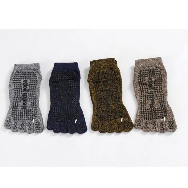 

2018 Hot Sale Men Cotton Fashion Ventilation Anti Slip Five Toes Socks Soft Sports Yoga Socks Breathable Skin-friendly Sock
