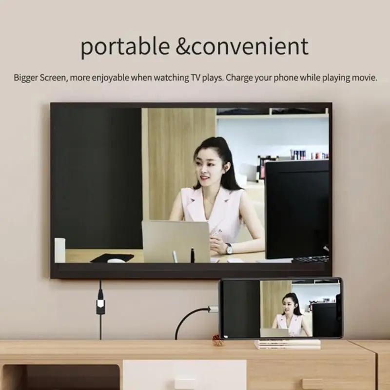 ALLOYSEED Аудио Видео цифровые кабели ABS цинковый сплав USB-C type-C к HDMI 4 к 30 адаптер HZ конвертер кабель провода шнур для MacBook